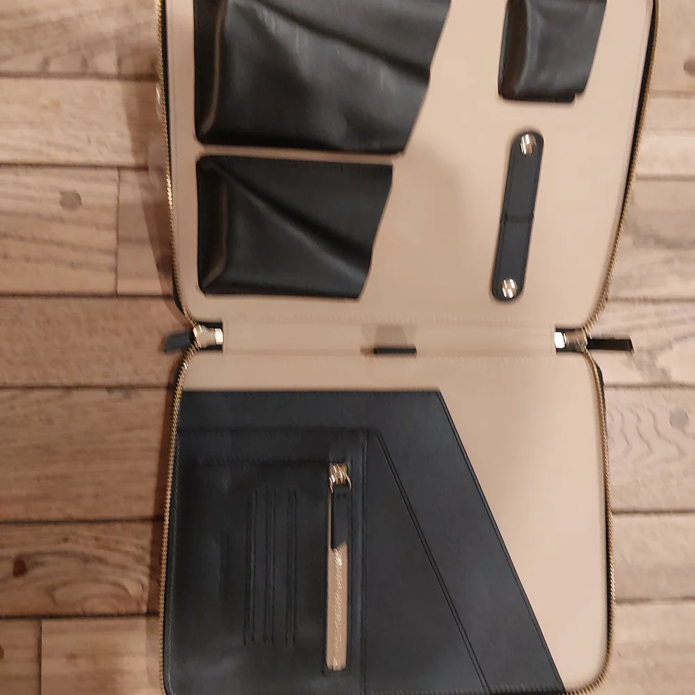 Black Leather Tablet Case